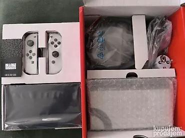 Nintendo Switch: Nintendo Switch OLED konzola cipovana 64gb + 512gb microSD sa 140 — 1