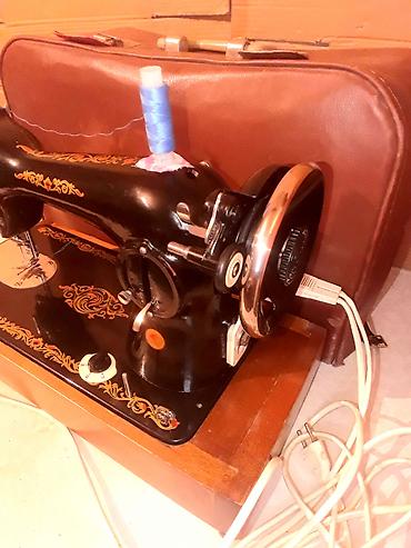 Tikiş maşınları: Təzə elektrik tikiş maşını PMZ-2M satılır. Düz tikiş.SSRİ 80ci — 7