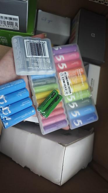 3 7v: Батарейки Xiaomi - поштучно, в упаковке по 10шт. и в коробке по 40шт. — 1