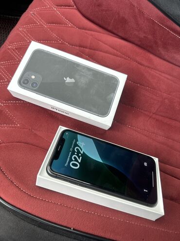 сотовые телефоны бишкек цены: IPhone 11, Б/у, 128 ГБ, Коробка, 94 %