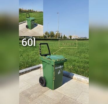 Tullantı qabları: Zibil qutusu 20 litr başqa lutraj və çeşidlər var 20 litrdən 1100 — 15