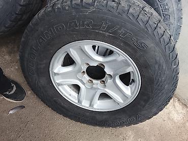 Колеса в сборе: Колесо в сборе: литой диск Toyota + шина Yokohama Geolandar I/T-S — 9