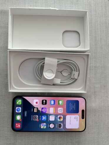 2гис бишкек скачать на айфон: IPhone 15 Pro Max, 256 ГБ, Natural Titanium, Кабель, Куту, 88 %