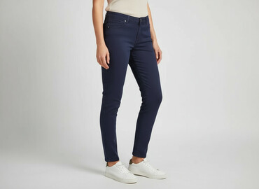 armani jeans spodnie damskie: Adagio, Spodnie materiałowe damskie, rozmiar M