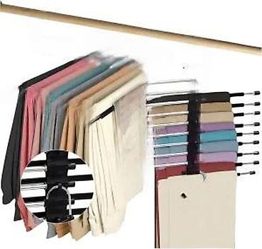 Sušilice: Višenamenski organizator/vešalica za pantalone i marame – set od 2 — 15