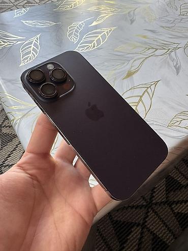IPhone 14 Pro, Б/у, 256 ГБ, Deep Purple, 79 % at lalafo.kg IPhone 14 Pro, Б/у, 256 ГБ, Deep Purple, 79 %
