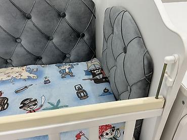 bunk bed: Детская кроватка-трансформер с комодом и ящиками хранения - Материал — 3