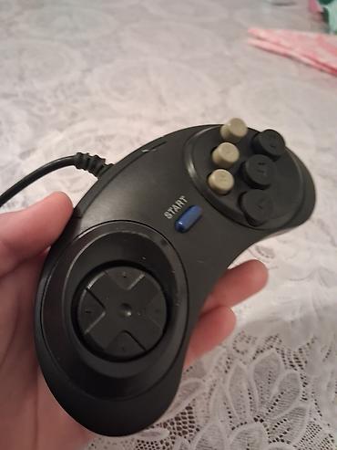 сега: SEGA tipli naqilli oyun joysticki - Korpus: qara rəng, ergonomik — 2