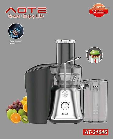 Соковыжималка AOTE AT-21046 - Мощный медный двигатель (Pure Copper