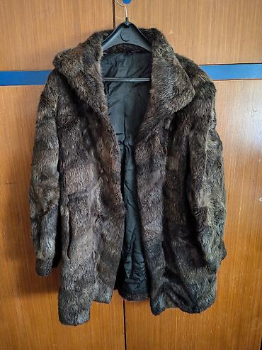 armani code: Bunda od prirodnog krzna, tamno braon nijanse sa diskretnim prelazima — 1