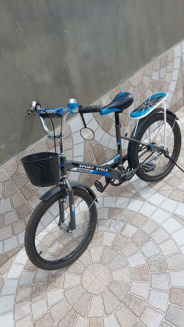 sport time velosiped: İki təkərli Uşaq velosipedi Stels, 20", sürətlərin sayı: 1