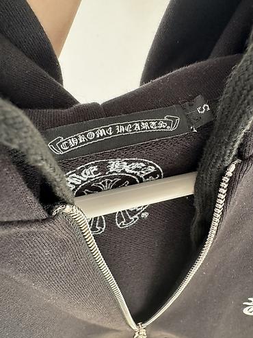 хром хартс: Худи на молнии Chrome Hearts, черное - Модель: худи на молнии с — 3