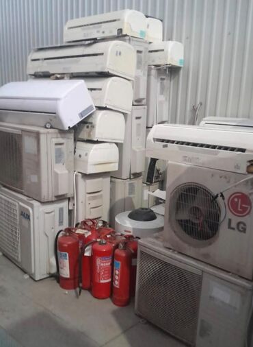 şkaf kondisaner: Kondisioner İşlənmiş, 30-35 kv. m, Split sistem