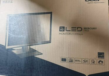 acer lcd monitor al1716: Монитор, Acer, Жаңы, LED
