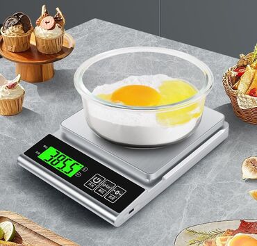 Кухонные весы: Аккумуляторные кухонные весы Electronic Kitchen Scale до 3кг
