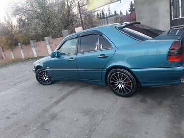 Mercedes-Benz: Mercedes-Benz C-Sinfi sedan (W202) - Kuzov: 4 qapılı sedan, mavi rəng — 2