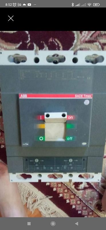 ABB Group Elektrik avtomat, 3 faza, Kredit yoxdur
