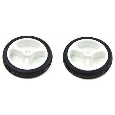 Pololu 32x7mm Təkər (Ağ) – 2 ədəd paket Xətt izləyən, maneədən qaçan