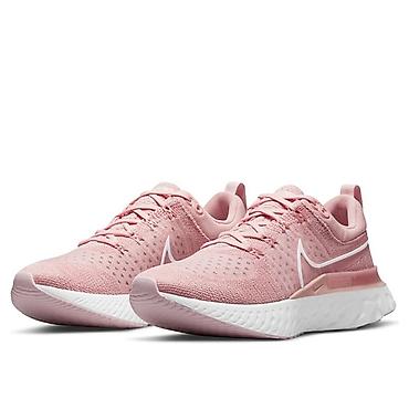 qız krasofkaları: Nike React Infinity Run Flyknit – çəhrayı rəngdə qaçış ayaqqabısı - — 2