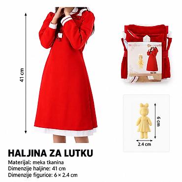 KMT Ženski božićni kostim za odrasle, haljina XL 2906169 Praznični
