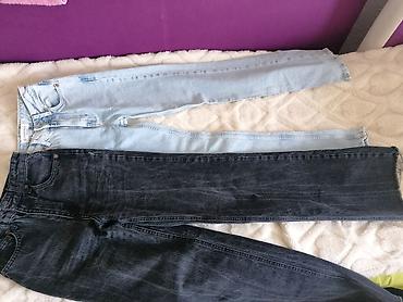 Crne zara xxs plave stradivarius xxs, jedne 1000