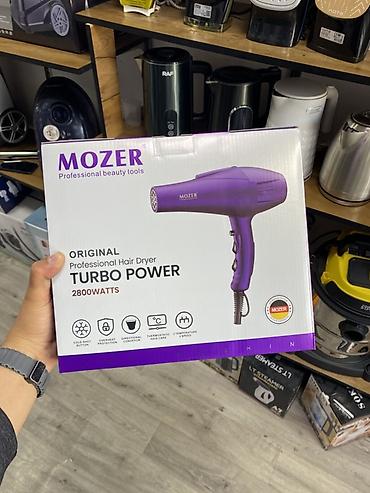 фен mozer: Фен Mozer, Профессиональный, Концентратор, Ионизация — 1