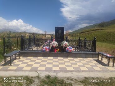 Ритуальные услуги: Облицовка надгробий, Уход за могилами, Чистка могил | Габбро, Гранит, Металл | Оформление — 5