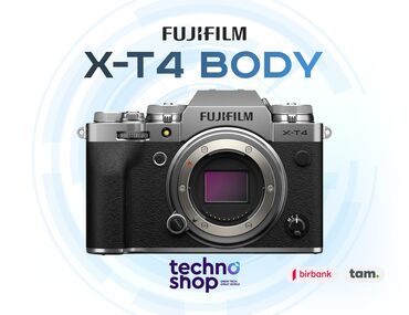 Фотоаппараты: Fujifilm X-T4 Body Sifariş ilə ✅ Hörmətli Müştərilər “Technoshop