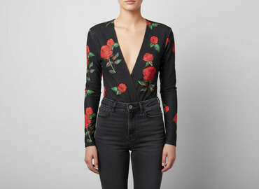 jakie rajstopy do srebrnej sukienki: Boohoo, Women`s body, size M