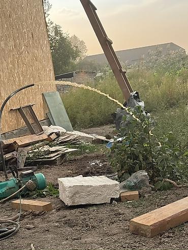 бурени: Бурим скважину.
Установка насоса.
Прочистка скважины — 2