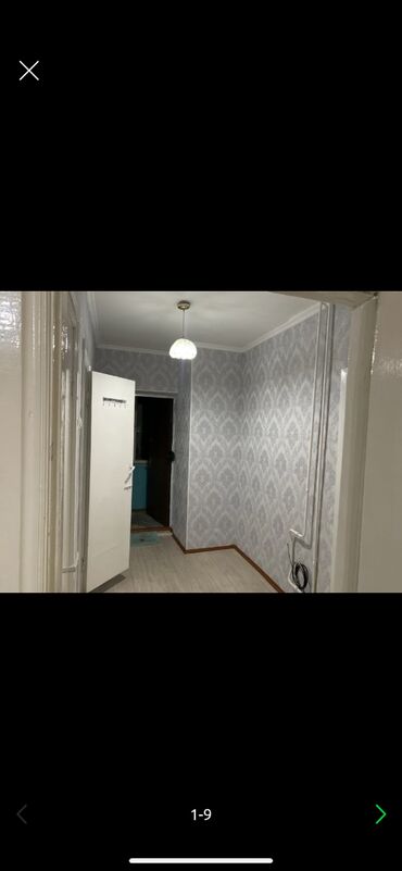 срочно продаётся 1 комнатная квартира в районе ошского рынка по улице молодая гвардия токтогула: 2 бөлмө, 48 кв. м, Жеке план, 3 кабат, Косметикалык ремонт