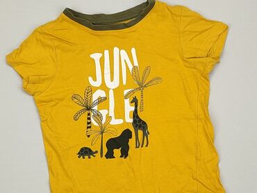 koszulka żółta: Koszulka, 4-5 lat, 104-110 cm, stan - Bardzo dobry