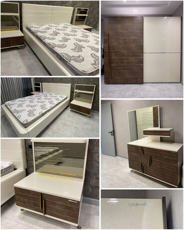 Çarpayılar: İkinəfərlik çarpayı, Dolab, Termo, 2 tumba, İşlənmiş