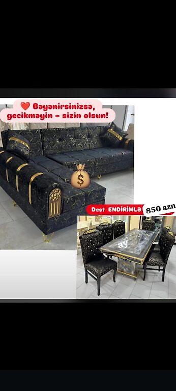 Yeni, Divan, Masa və oturacaqlar lalafo.az -da Yeni, Divan, Masa və oturacaqlar