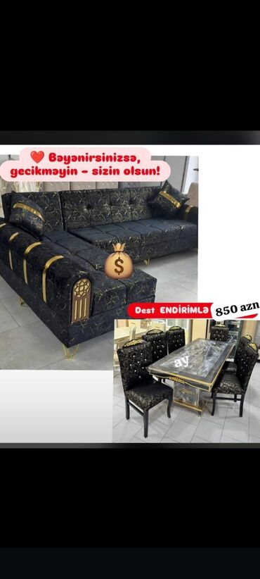 Kreslolar: Yeni, Masa və oturacaqlar, Divan