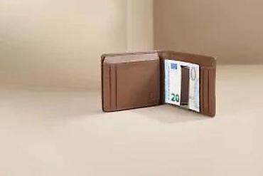 Novčanici: Muški kožni novčanik „Magic Wallet” – braon - Materijal: prava koža — 8