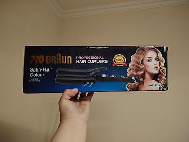 braun: PRO BRAUN Professional Hair Curlers – model F-15 - 3 borulu — 3