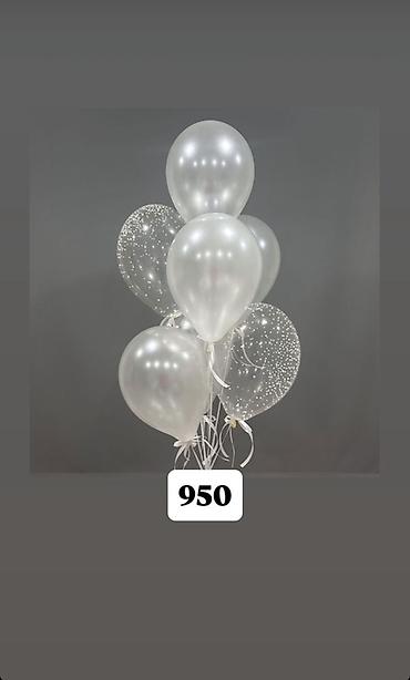 Шары: Воздушные шарики и готовые букеты - Набор «Перламутр и конфетти» — 7 — 1