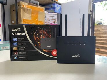 Торговые принтеры и сканеры: 4G WIFI роутер LTE CPE Скорость загрузки 300 Мбит/с, поддержка LTE
