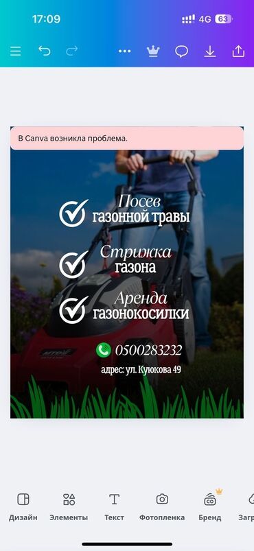 Газонокосилки: Газонокосилка