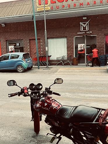 elektrik mopet: Moped/Motosiklet – şəhər içi sürüş və çatdırılma üçün praktik model — 1