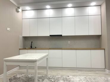 срочно здаю квартиру долгосрочно малдыбаева: 1 комната, Агентство недвижимости, Без подселения, С мебелью полностью