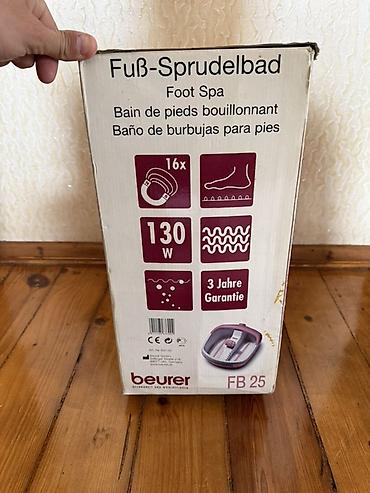 beurer fb 50: Beurer FB 25 ayaq spa vannası 1 ay qabağ endirimlə 140 azn almışdım — 3