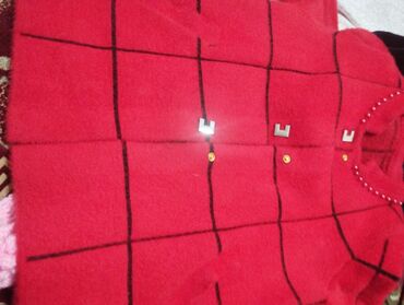 красные шорты: Кардиган, Альпака, С карманами