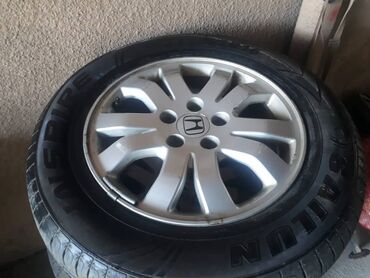 титан диск для фит: Куйма Дисктер R 16 Honda, Комплект, тешиктери - 5, Колдонулган
