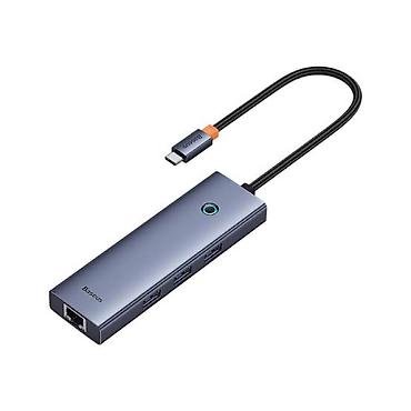 printer wf: Baseus UltraJoy Series B00052802811-00 6-Port USB-C HUB USB-C portunu — 3