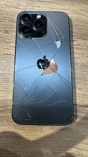 ryzen 5: IPhone 13 Pro, графитовый цвет. Задняя крышка сломана как на фото — 2