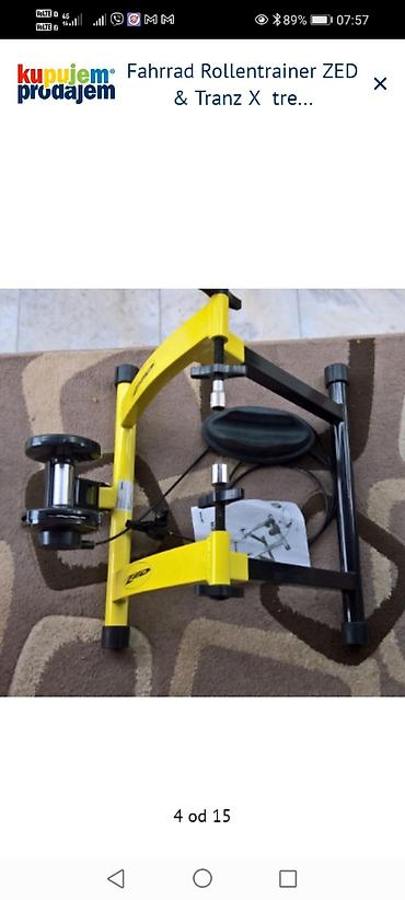 deciji trotineti: ZED Fahrrad Rollentrainer + TranzX trenažer za bicikl - Trenažer za — 3