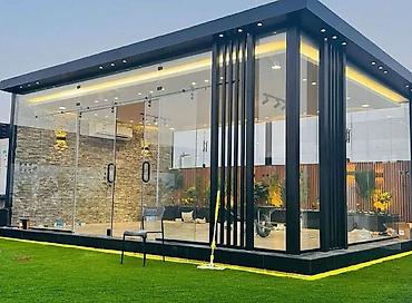 limon sam agaci: Kv 130 azn başlayaraq Müasir şüşə pavilyon/modul otaq – həyət, terasa — 5