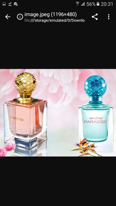 narissa parfum qiymeti: Parfum Paradise, 50ml.
Amazing Paradise Oriflame